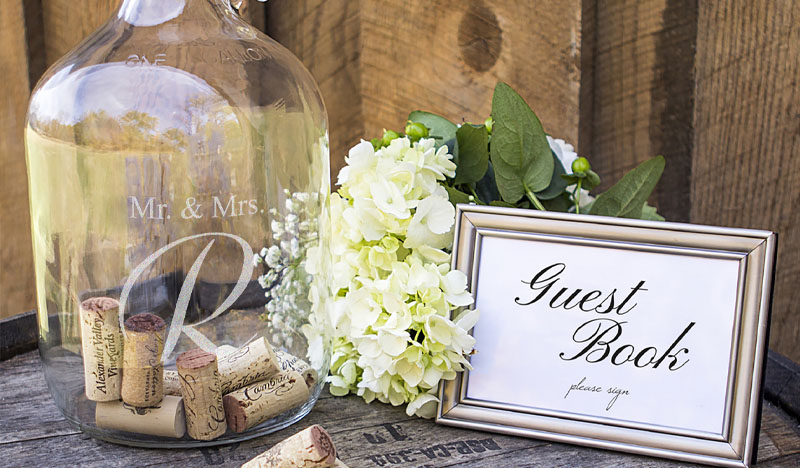 Rustic Wedding Favors, Supplies, & Decorations